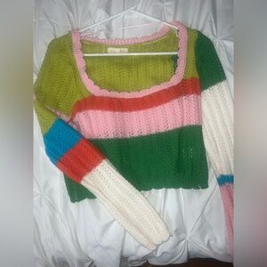 L.A Hearts Colorful Sweater